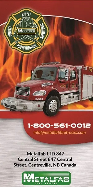 Metalfab fire trucks